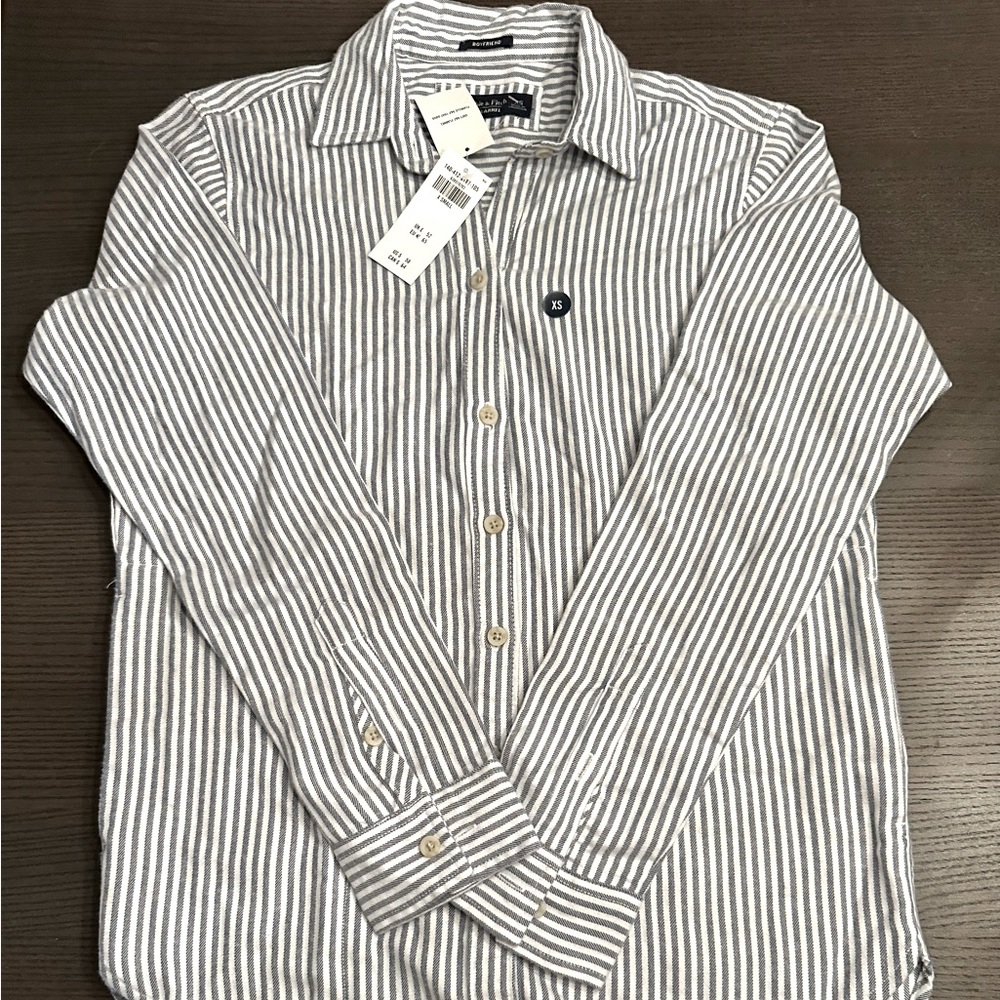 Women’s Abercrombie and Fitch Soft Boyfriend Flannel